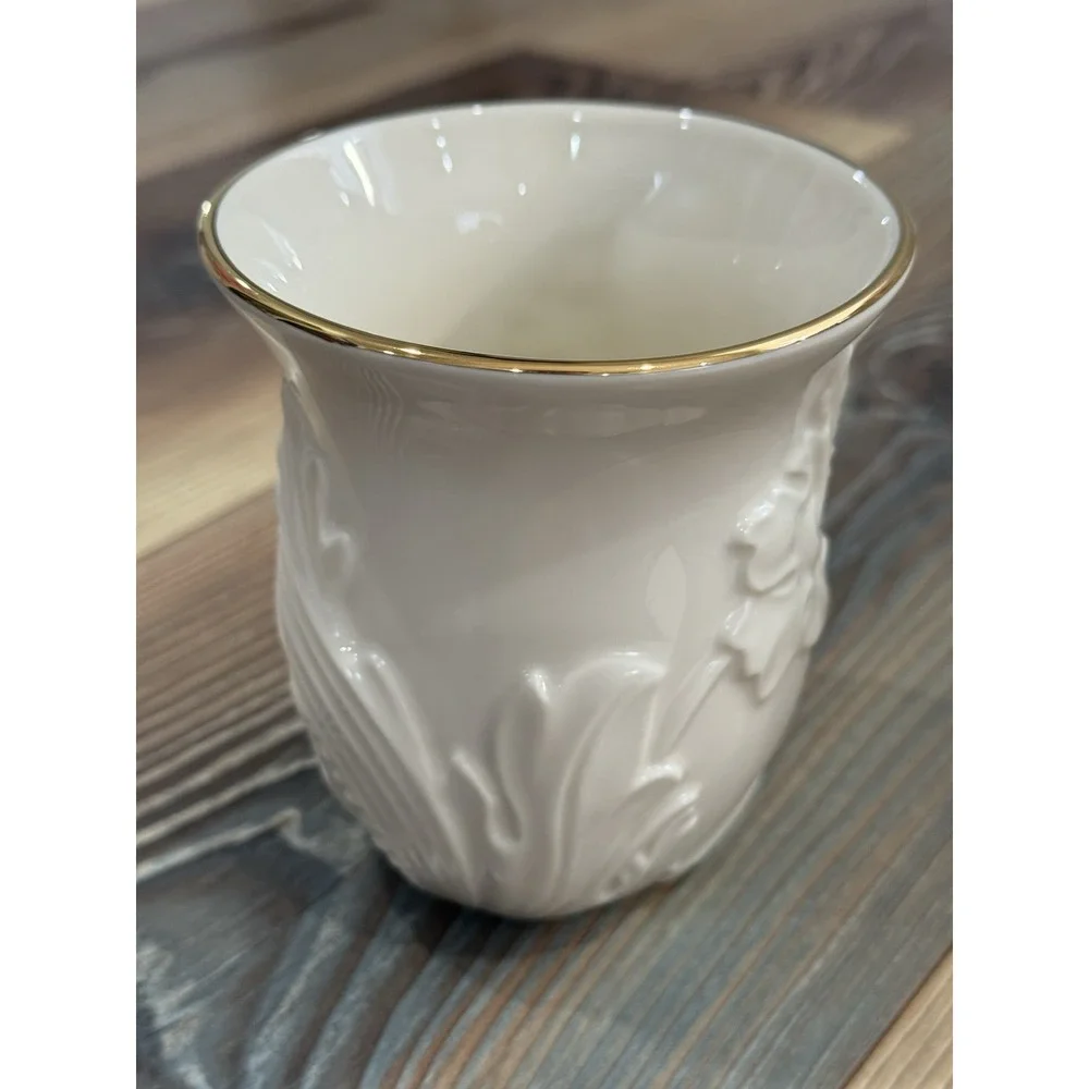 Lenox Grande Minuet 770794 Votive/vase 4 1/2